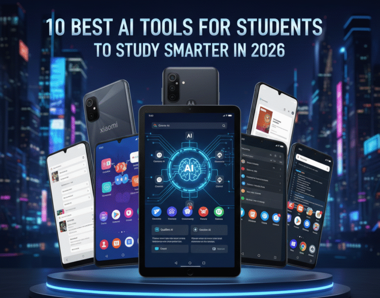 10 Best AI Tools for Students to Study Smarter in 2026